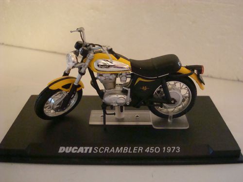 Scrambler 450  gelb chrom  1973