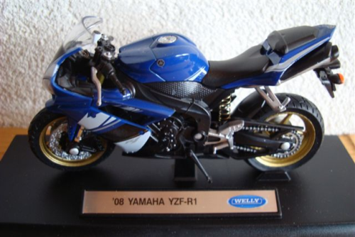 YZF R 1   2008 Blau weiss