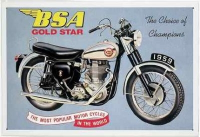 BSA Gold Star  1959