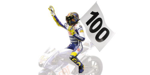 VALENTINO ROSSI 100 GP WINS MOTOGP ASSEN 2009 - 2699 pcs.