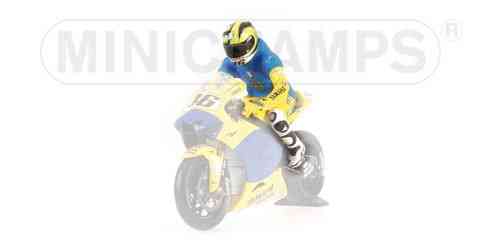 VALENTINO ROSSI Riding MotoGP Sachsenring 2006  - 7746 pcs.