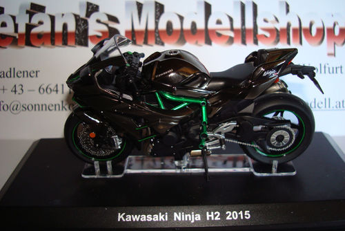 Ninja H 2 R 2015 schwarz - black