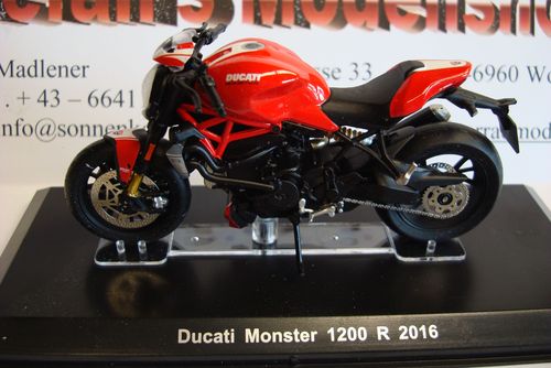 Monster 1200 R - 2016 rot  Bliesterverpackung