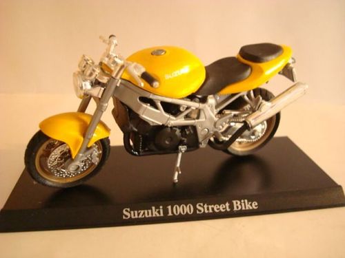 TL 1000 Street Bike GELB Vitrinenmodell
